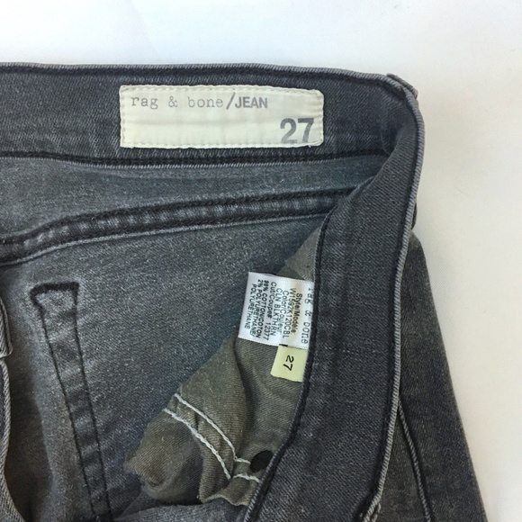 Rag & Bone light grey wash Skinny Stretch jeans 27 - Picture 2 of 8